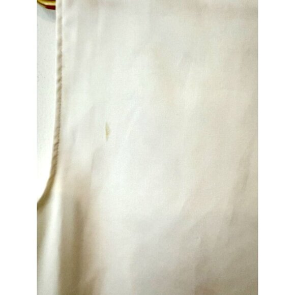 TAHARI PLEAT FRONT XS BLOUSE IN IVORY - Picture 2 of 10